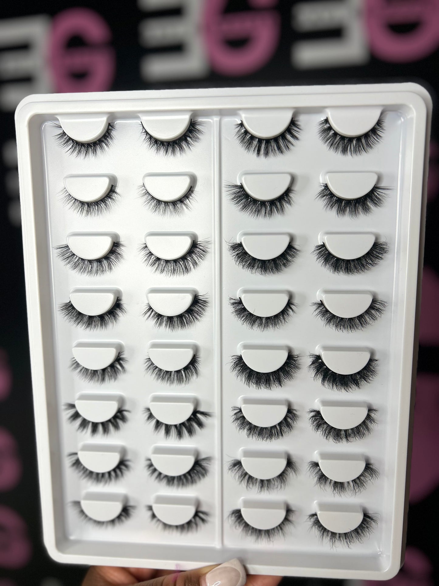 Small lash book