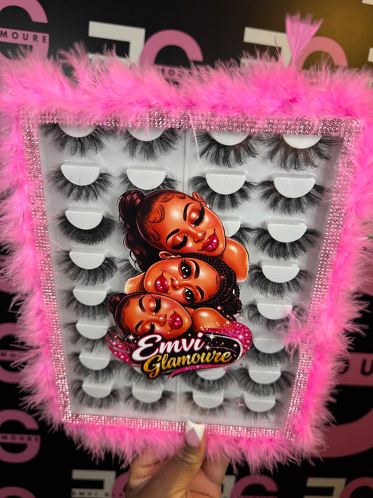 Medium Lash book